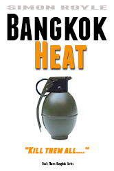 Bangkok Heat book cover by Simon Royle