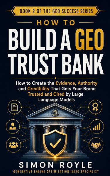 How to Build a GEO Trust Bank book cover by Simon Royle